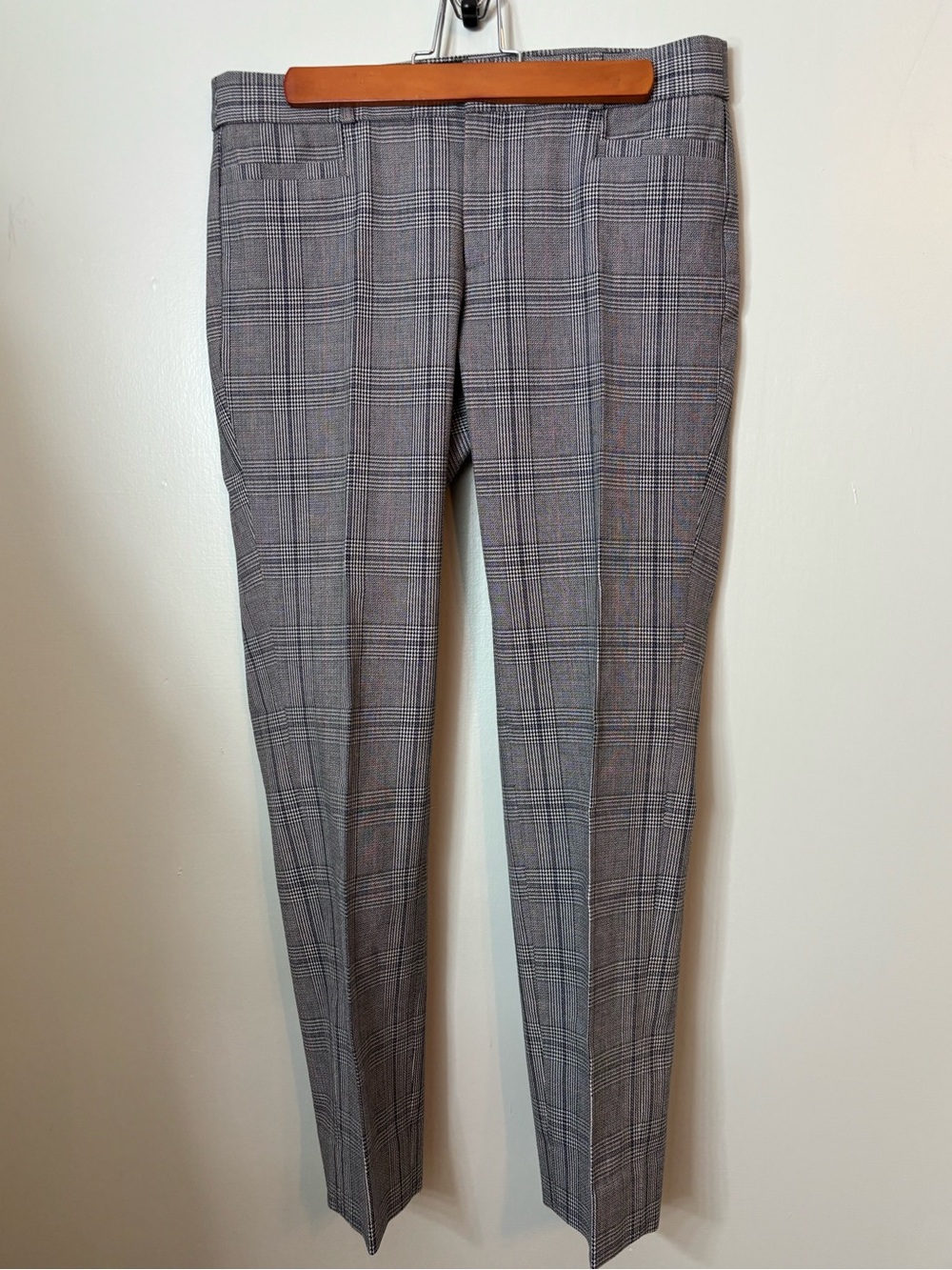 Banana Republic Sloane Gray Plaid woman’s Dress Pants